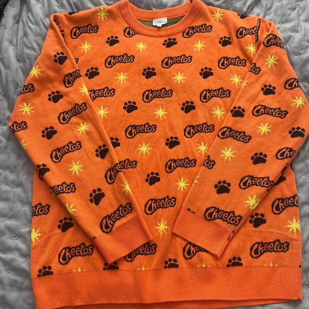 Unisex Cheetos Sweater NWOT
